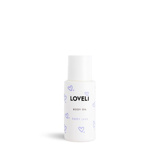 Body oil Poppy Love travel size