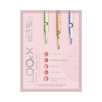 Radiant brightening sheet mask